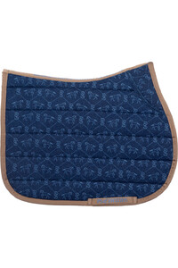 2024 PS Of Sweden Running Horse Jump Saddle Pad 1110-090-530 - Blue